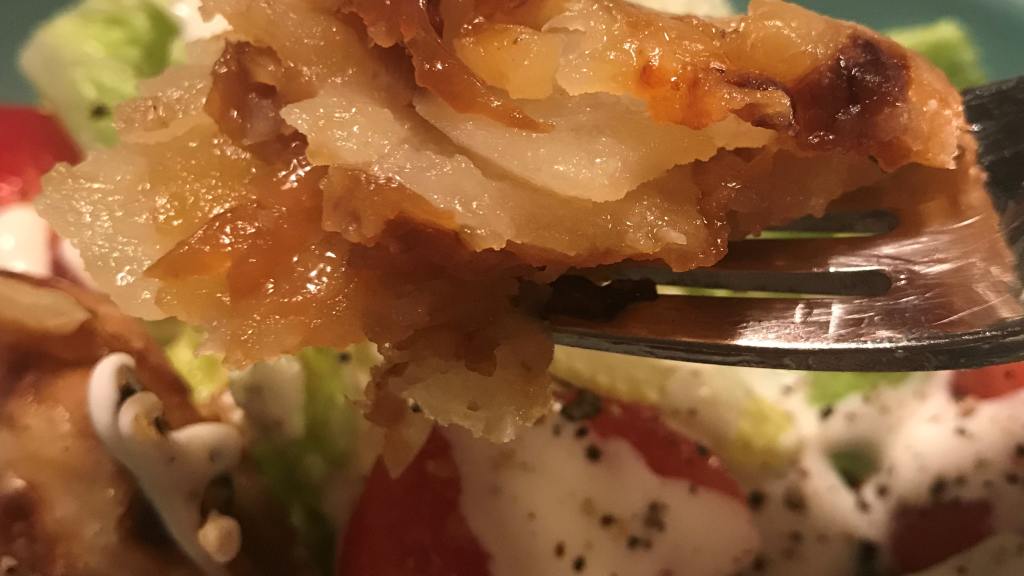 Caramelized Onion and Potato Flan Recipe